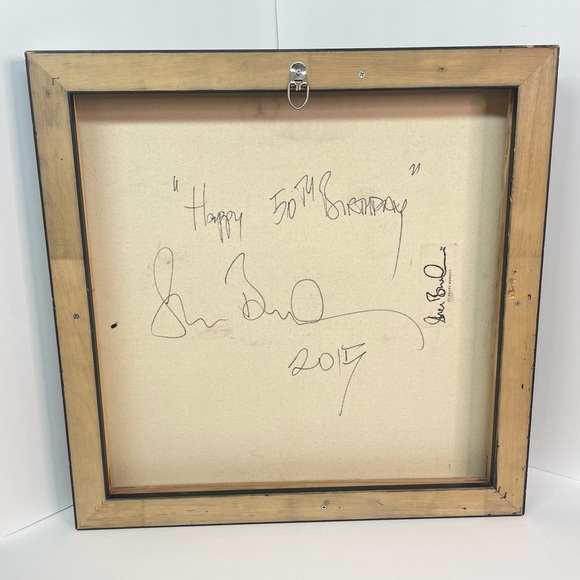 ‘I Love Chanel’ NO.5 Art Giclee Canvas Print Signed Shane Bowden Red Glitter 20” - Picture 5 of 16